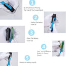 AVD02 Non-Contact Voltage Tester Pen AC Volt LED Alert Detector Sensor 90V-1000V