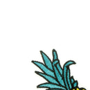 pineapple embroidered iron on/sew patches set badge bag fabric appliqueOZ