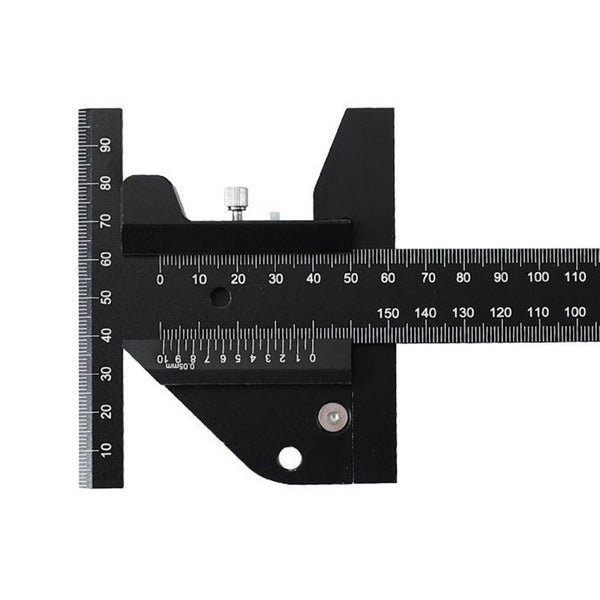 210mm Precision Woodworking T Type Scribing 45/90/135 Degree Gauge Tool