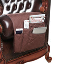 Anti-Slip Armrest Caddy Pocket Organizer for Sofa Couch Chair Recliner, Sto L6Z1