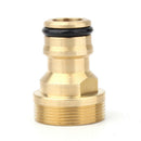 23mm Hose Quick Connector Brass Threaded Garden Water Connector Tube Fitting Hn