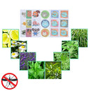 30pcs/5sheets Mosquito Patch Square Cartoon Anti-Mosquito Repellent Stick np3C