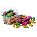 70Pcs Mixed Incense Bullet Cone Zen Yoga Tea House Smoke Tower Backflow Cone