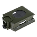 MagiDeal  Metal Sighting Compass W/ Inclinometer Camping Hiking Gear