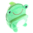 Frog mini schoolbag baby backpack children's shool bags kids plush backpackB Hn