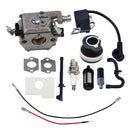12pcs/ Set Ignition Coil Kits Carburetor Intake Manifold Oil Line Filter Spark