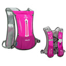 Hydration Pack Backpack Water Bladder Bag Rucksack Cycling Running Pink