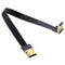 Fpv Hdmi Male To Up Angled 90D Hdmi Male Hdtv Fpc Flat Cable For Fpv Hdtv M N3U1