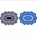 5pcs Hollow Border Metal Cutting Dies For DIY Scrapbooking Album Paper Card 3cR