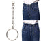 20cm Long Metal Wallet Chain Belt Rock Hipster Pant Jean Keychains Big RingPu-OZ