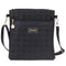 Leisure Hollow Out Women Wallet Shoulder Crossbody Bag (Black)