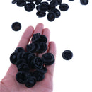 100Xdurable BLACK latex finger cots antislip for chalk Electronic finger cots LJ