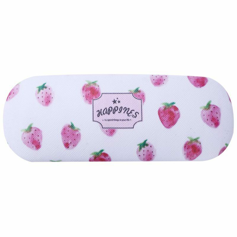 Fashion Cute Protable Fruit Pattern Eye Glasses Case Hard Shell Case Protec T8J6