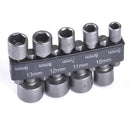 5-13mm steel power nut driver drill bit set 1/4" hex shank metric socket wrenc Z