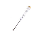 Crystal Insulated Handle Voltage Test Pencil Screwdriver Wateproof Test  3C