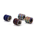 Titanium Alloy EDC  Beads Paracord Beads Outdoor Parachute Cord Gadget -3C