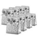 100Pcs Wedding Favour Candy Boxes Bags with Ribbon Sweet Cake Gift Party De K9L9