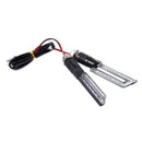 New 1Pair 15 LEDs Motorcycle Light Lamp Turn Signal Indicator Blinker Light