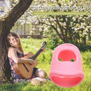 4pcs Silicone Finger Guards Guitar Fingertip Protectors Cap for Ukulele (M)