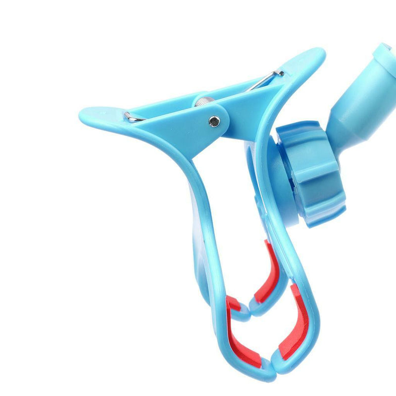 Univers Flexible Lazy Bracket Mobile Phone Stand Holder Car Bed Desk Blue