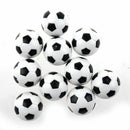 6PCS Small Football Style Table Ball Foosball Hard Plastic Table Ball Count O7I5