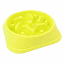 Healthy Dog Cat Pet Interactive Slow Food Feeder Anti Slip Dish Gulp