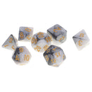 49 Pcs Dual Color Polymeric Dice 16mm For Board Games Dragons