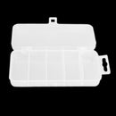 Transparent Plastic Fishing Lure Bait Box Storage Organizer Container Case