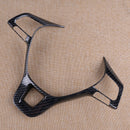 Steering Cover Trim Fit for VW Jetta/Tiguan 2017-2019 Wheel Carbon Fiber Frame