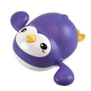 2 Pieces Cute Clockwork Swimming Penguin Bath Paddling Water Play Toys