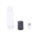 10Ml Roll On Glass Bottleessential Oil Perfume Metal Roller Ball Bottle- OZ