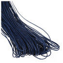 45 meters Waxed Cotton Cord Lacing - Blue F5R2