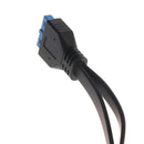 USB 3.0 20pin Female to 20pin Female Motherboard Mainboard Extension Cable