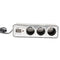 Triple Socket Splitter Cigarette Lighter Adapter Plug & USB Port 3 Way Charge ^