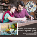 1000pcs DIY Sunset Jigsaw Paper Puzzle Educational Toys Assembling Picture