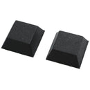 Rubber Furniture Table Leg Anti Slip Square Cushion Pad Mat 30pcs D5V5