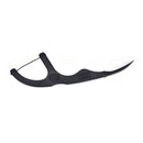 50 Pcs Bamboo Charcoal Dental Floss Teeth Stick Toothpick Flosser Interdental MO