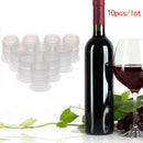 10pcs Wine Bottle Stopper Glass Bottle Save Plug Bar Tool Cap Sealing StoppeA3C