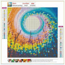 4 Pack Streamer DIY 5D Diamond Painting Kits Full Drill Cross Stitch Craft Decor
