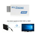 Mini Wii to HDMI Wii 2 HDMI Full HD Portable Converter Adapter 3.5mm Audio Out^