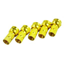 5 pcs F-Type Twist-On Coaxial Cable RF Connector Plug Male