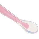 2pcs+box Baby Spoon Baby Safety Temperature Sensing Thermal Feeding Spoon  BX