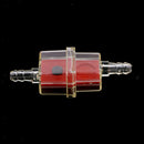 10pcs Universal Red Petrol Inline Fuel Filter LARGE Car Part 6mm Pipes
