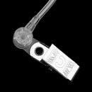 Replacement Transparent Coil Acoustic Air Tube Earplug With Clip For Two-Wa