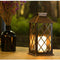 Solar Powered Lamp Candle Hanging Table Lantern Outdoor Garden Light Home Decor