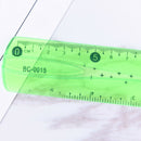 Soft Ruler Flexible Ruler Tape Measure 15cm Straight Ruler Office School SupplSE
