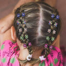 60 Pieces Baby Girls Hair Claw Clips Crystal Rhinestone Mini Hair Clips Mix
