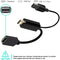 HDMI to DP DisplayPort 1.2 Cable Dongle Connector 3840x2160 1080P 4K [PC to