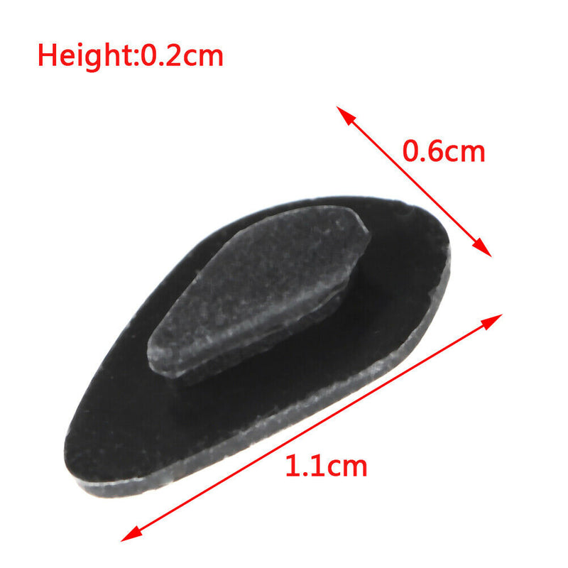 2 Pairs silicone soft nose pads for sunglasses comfortable anti-slip glasses  Gw