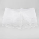 Wedding Bridal Organza Wrap Shrug Bolero Coat Tulle Cocktail Shawl White  A